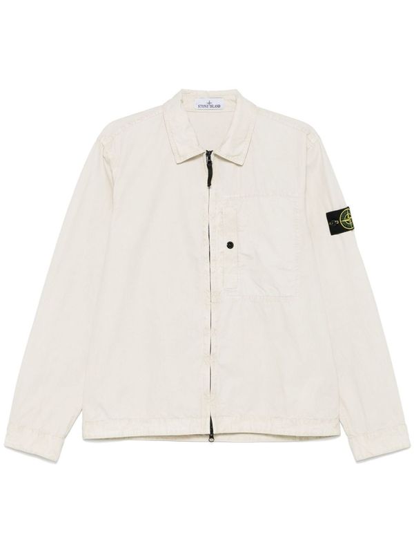 Wappen Patch
  Zip-Up Shirt Jacket