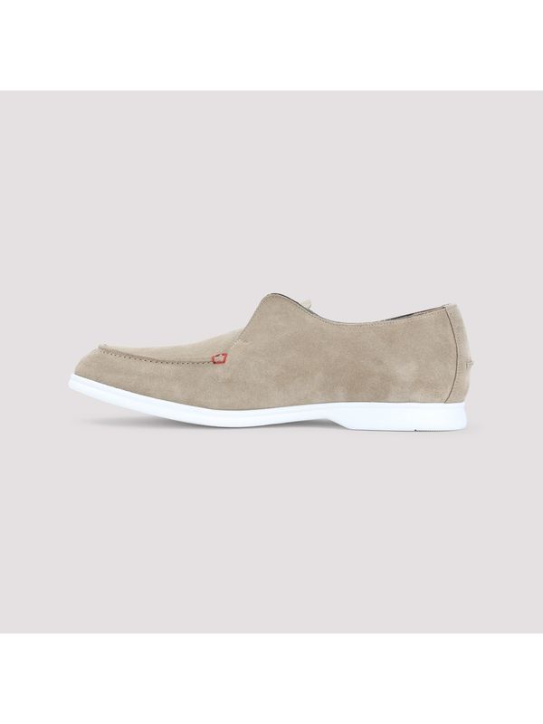 绒面小牛皮乐福鞋