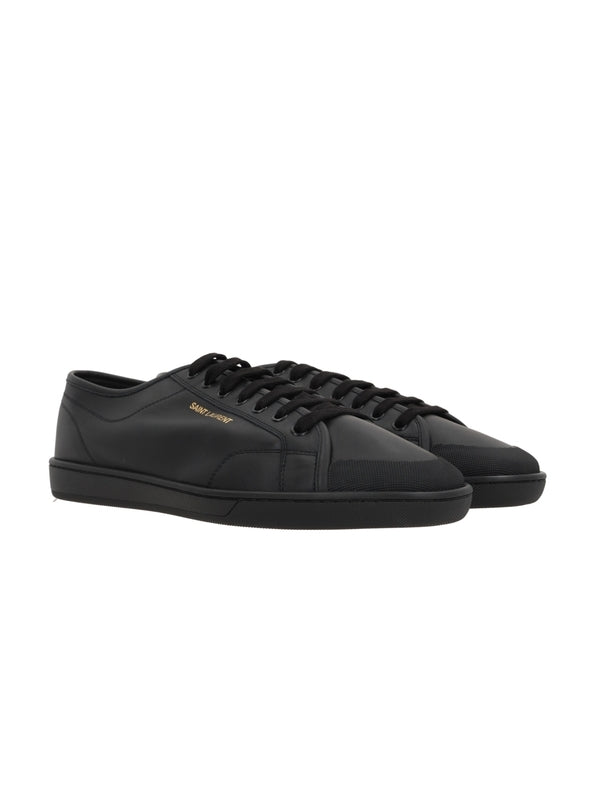 Saint Laurent Black Low Top Sneakers
