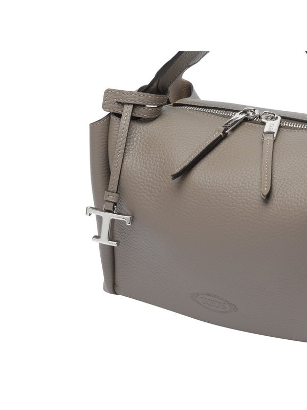 Tod'S Grey Tote Bags