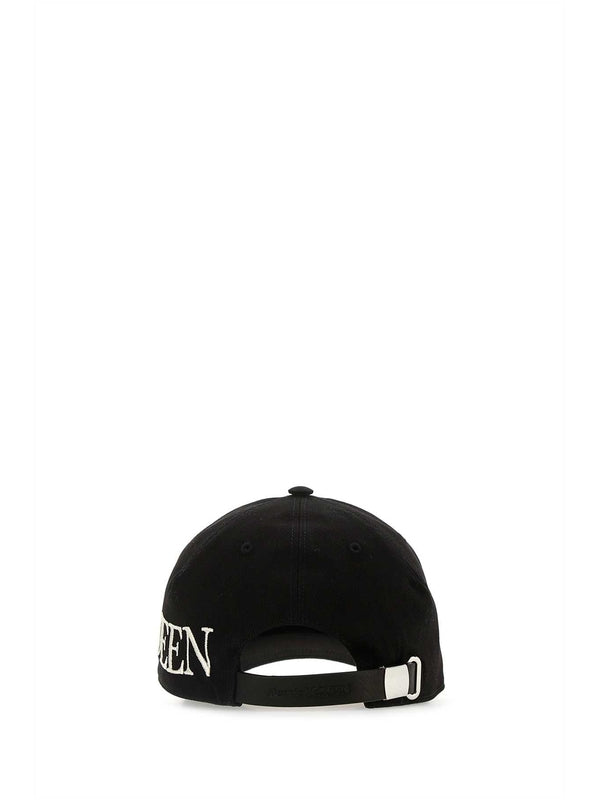 Alexander Mcqueen Black Cap