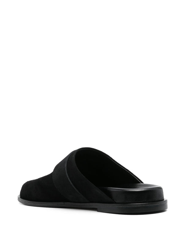 Aeyde Black Sandals