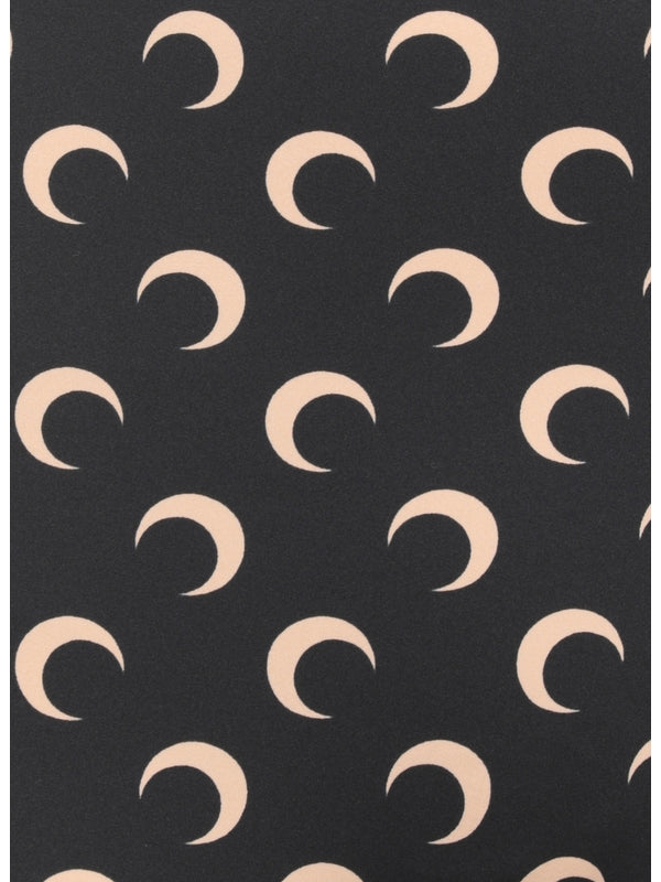 Marine Serre Black Leggings