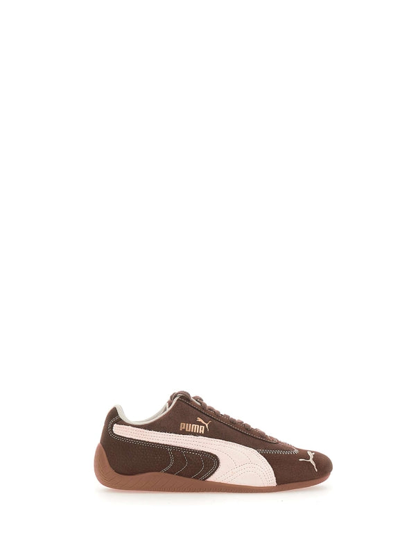 Puma Brown Low Top Sneakers