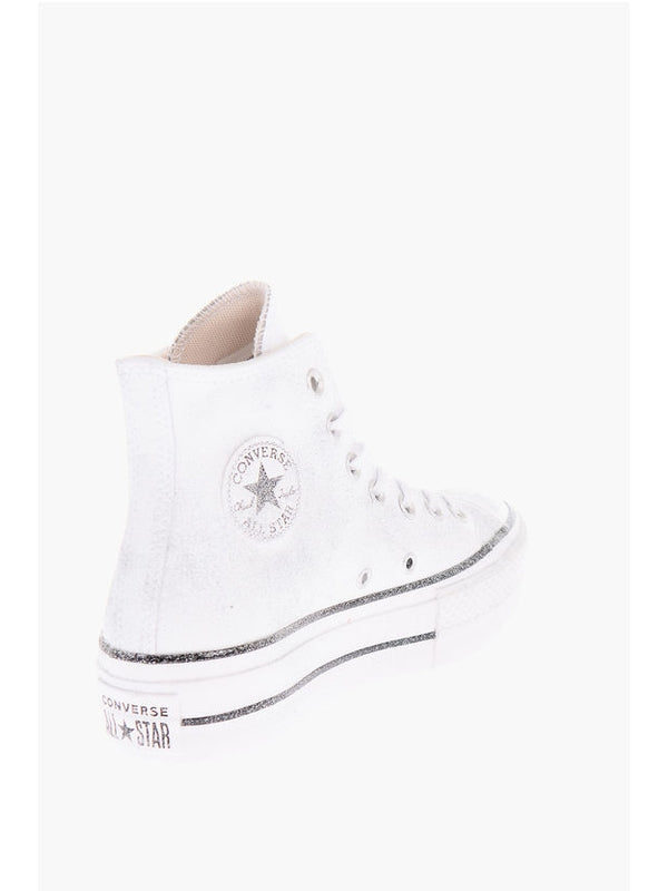 Converse Grey High Top Sneakers