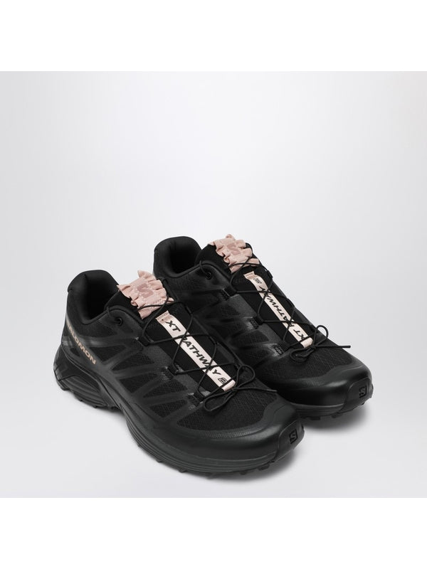 Salomon Black Low Top Sneakers