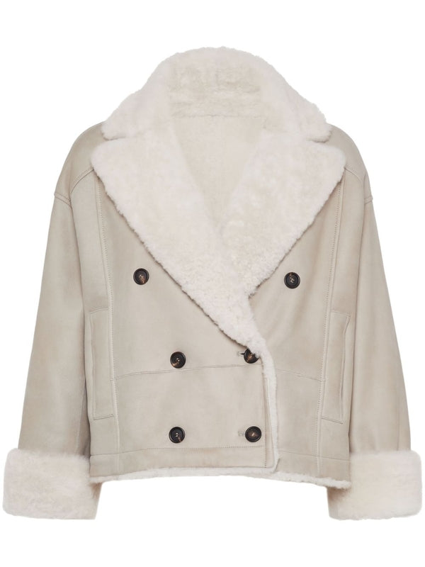 Reversible Shearling Double Jacket