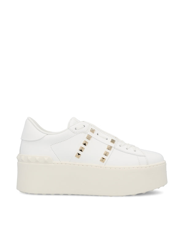 Valentino White Low Top Sneakers