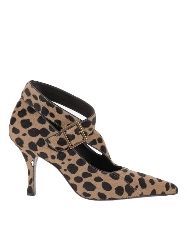 Kate Animal Pattern Beige Pumps