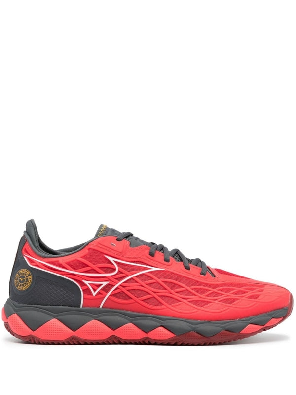 Mizuno Red Low Top Sneakers
