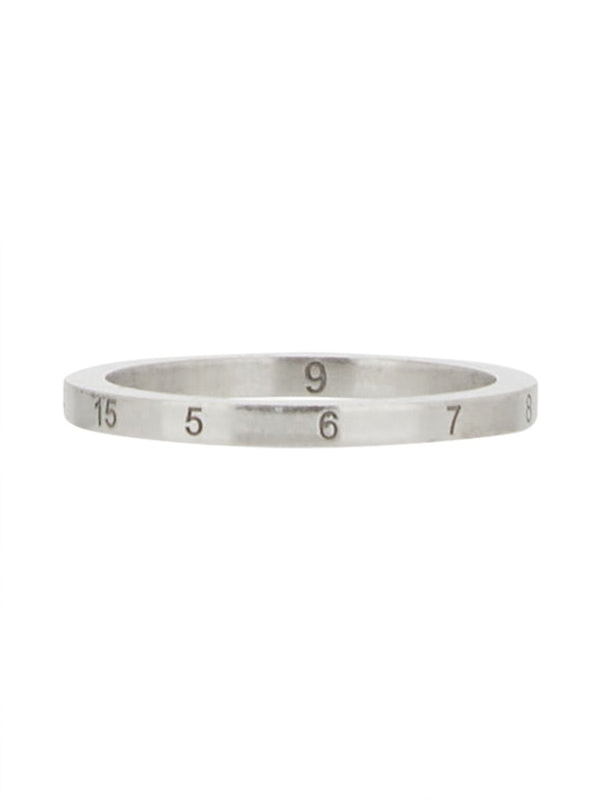 Numeric Number Logo Detail Ring