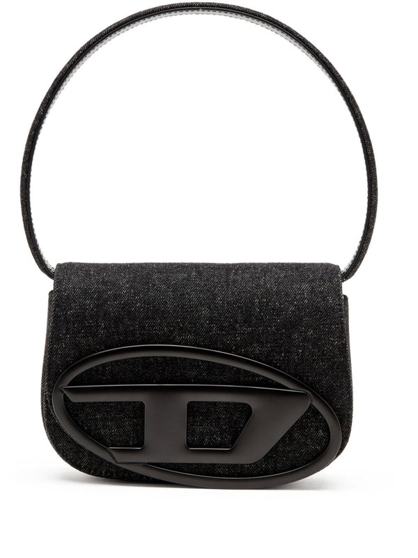 1DR Logo Denim Shoulder Bag