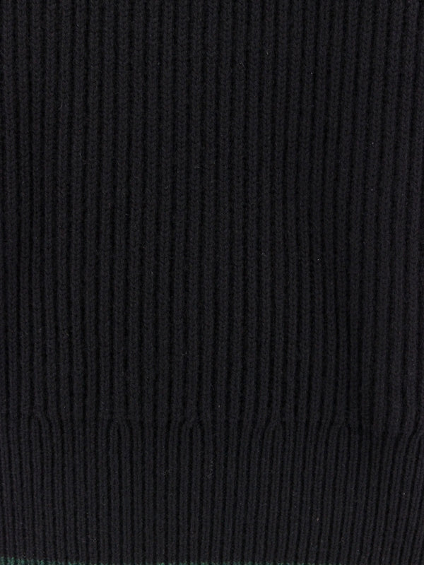 Wool Cashmere Rib Knit