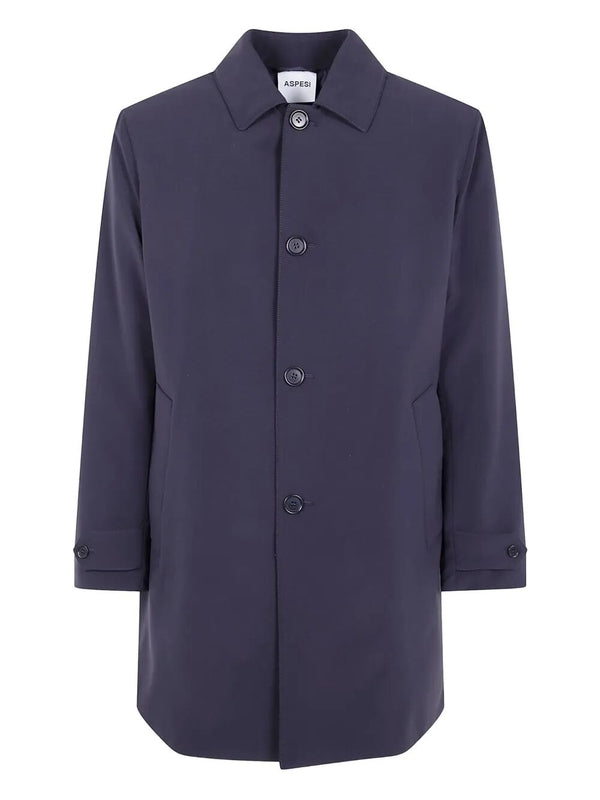 Aspesi Navy Trench Coat