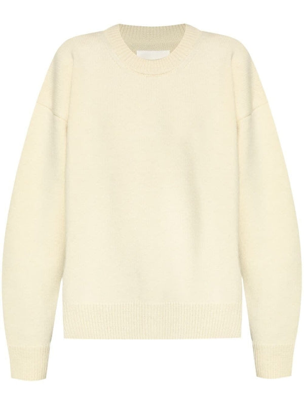 Wool Cashmere Crewneck Knit