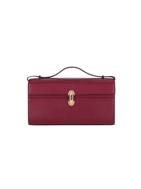 Savette Burgundy Tote Bags