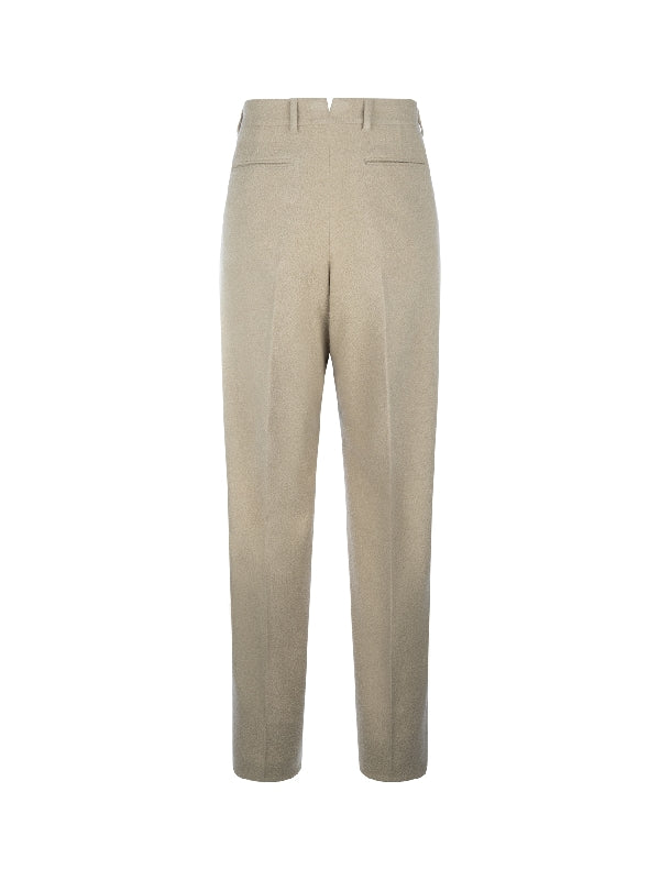 Tailored Wool Blend Pants