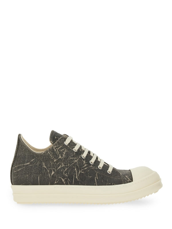 Rick Owens Drkshdw Black Low Top Sneakers