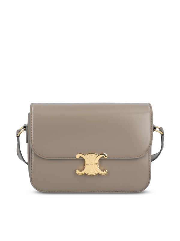 Classic Triophe Leather Cross Bag