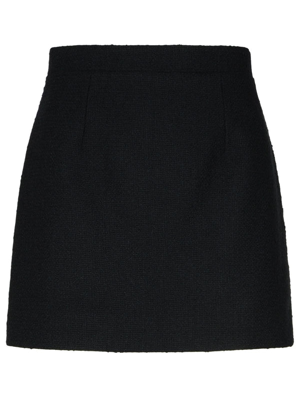 Wool Blend Mini Skirt