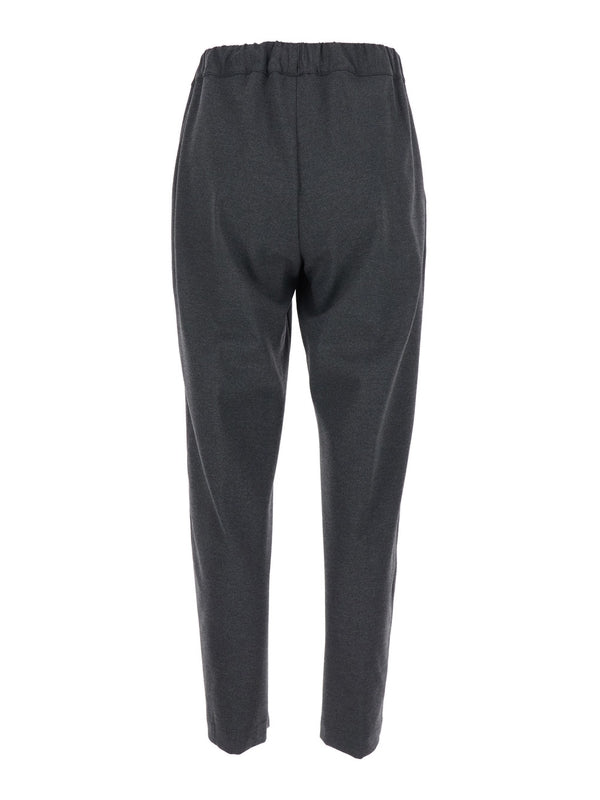 Semicouture Grey Casual Pants