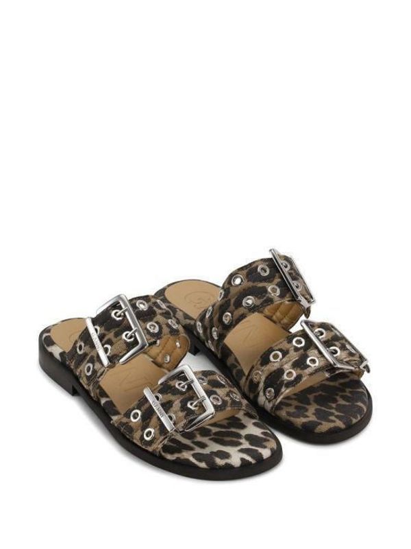 Animal
  Jacquard Buckle Strap Sandals