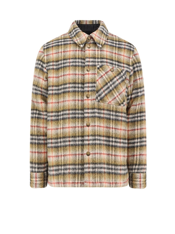 Burberry Beige Checked Jackets