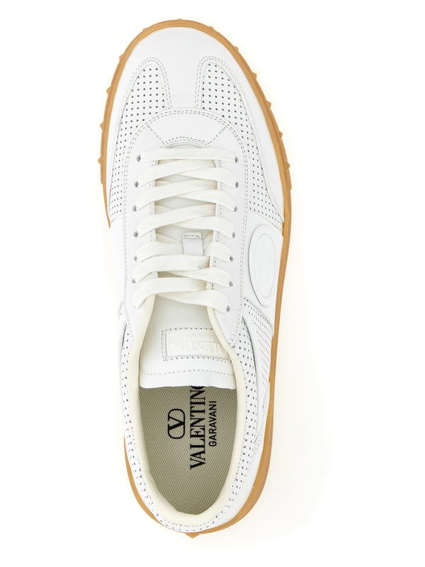 Valentino White Low Top Sneakers