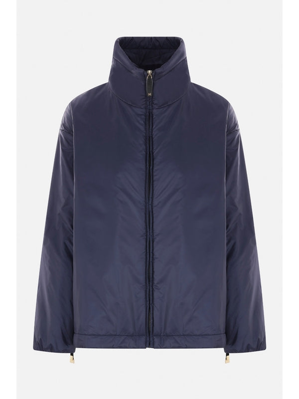 High Neck Zip-Up Jacket