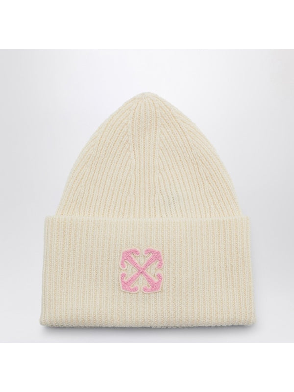 Logo Patch Wool Beanie