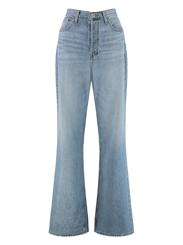 Re/Done Blue Denim Pants