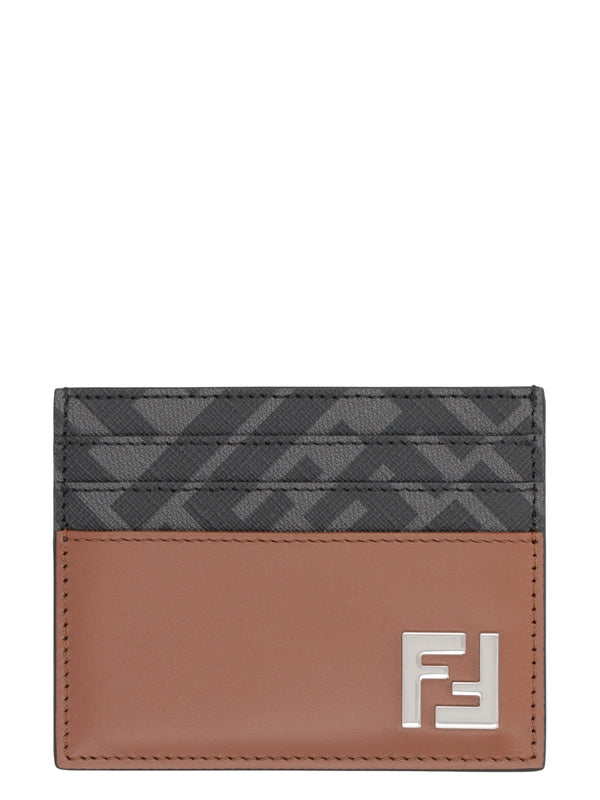 Fendi Brown Card Holders