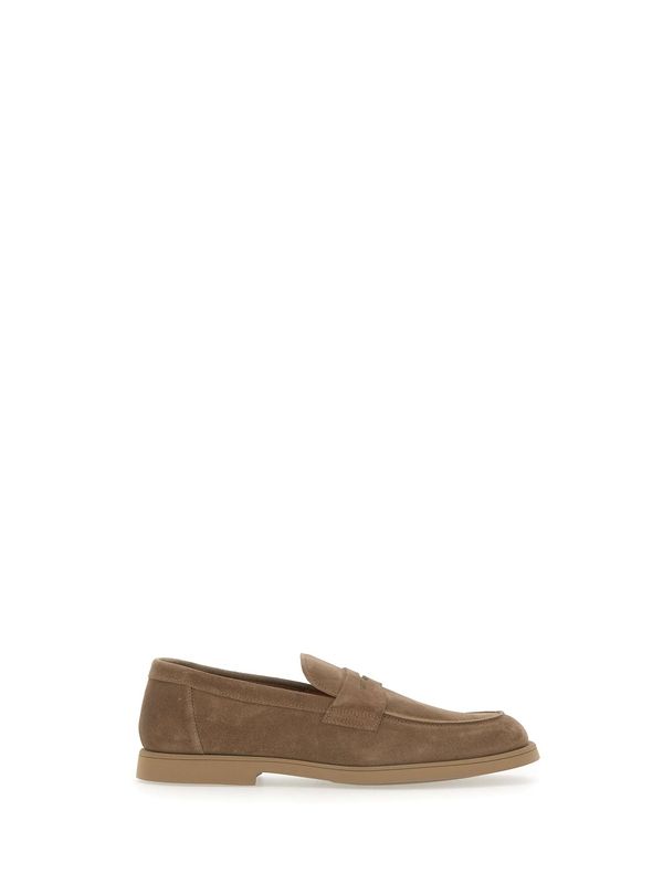 Suede Penny Loafers