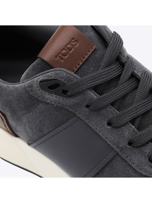 Tod'S Grey Low Top Sneakers