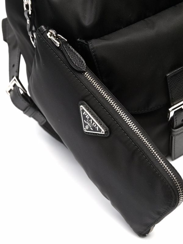 Triangle Logo Re-Nylon Backpack