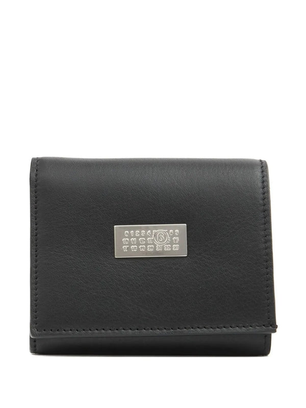 Mm6 Maison Margiela Black Wallet