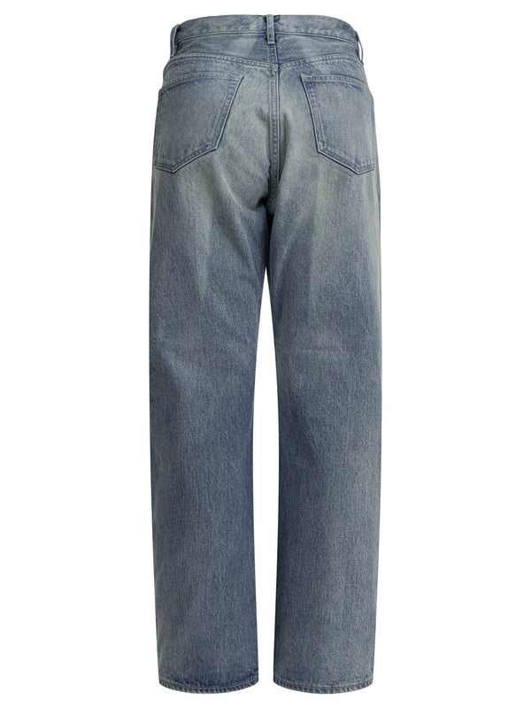 Selvedge Faded Heavy Denim Pants