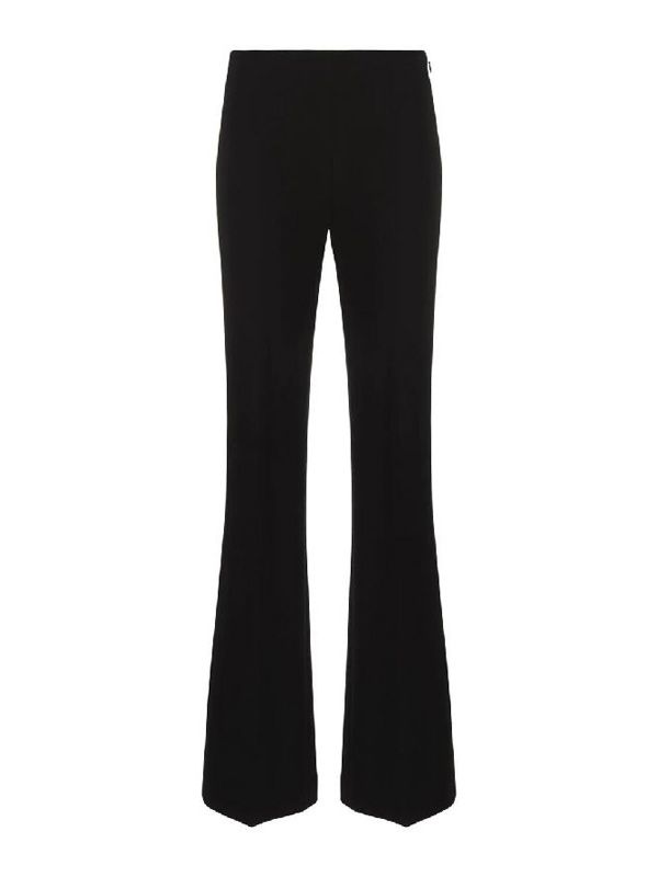 Black Wool Tailored Pants