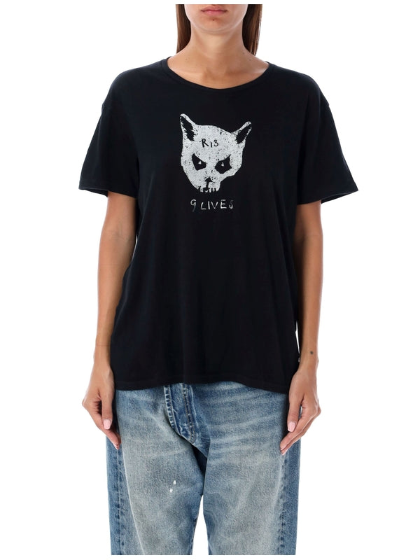 Graphic Printing Short Sleeve T-Shirt