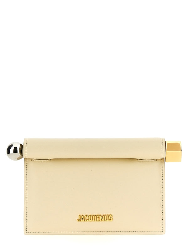 Rond Carre
  Leather Petit Clutch Bag