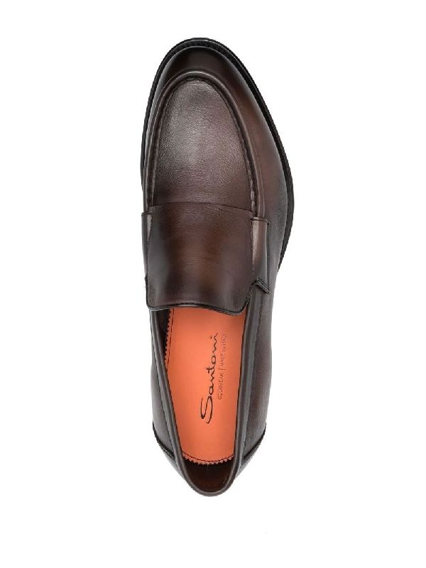 Brown Leather Loafers