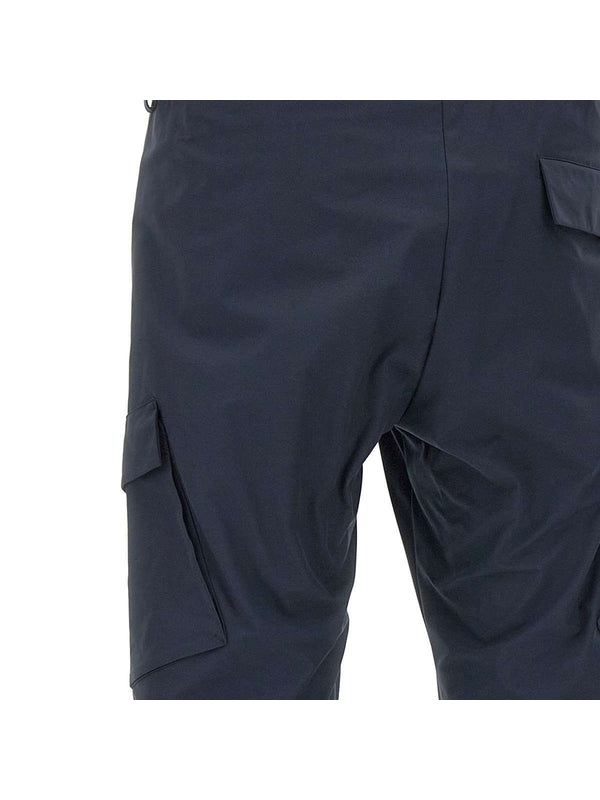 Pin-Tuck Detail Cargo Pocket Pants