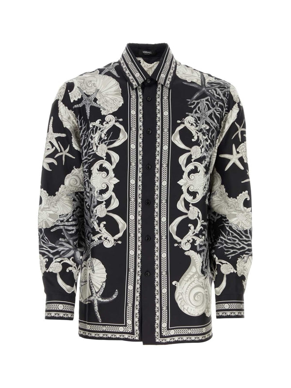 Barocco Printed Silk Shirt