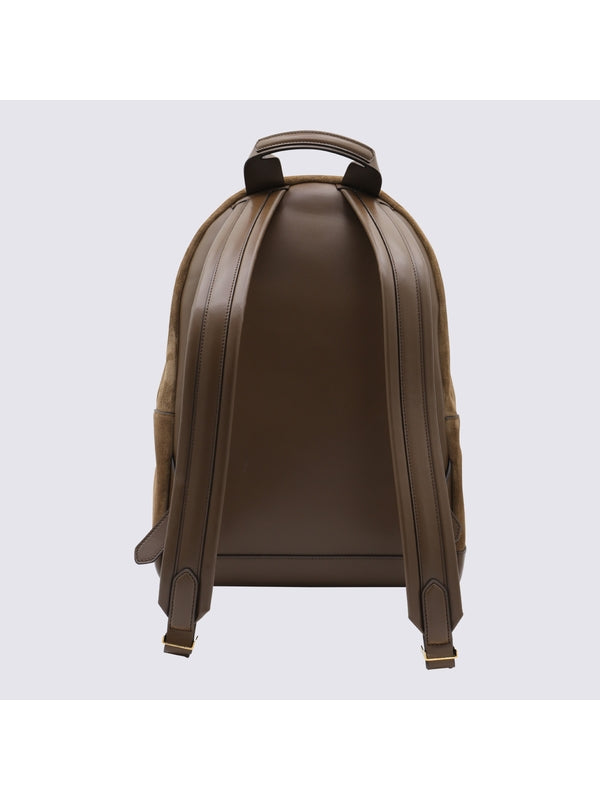 Tom Ford Brown Backpacks
