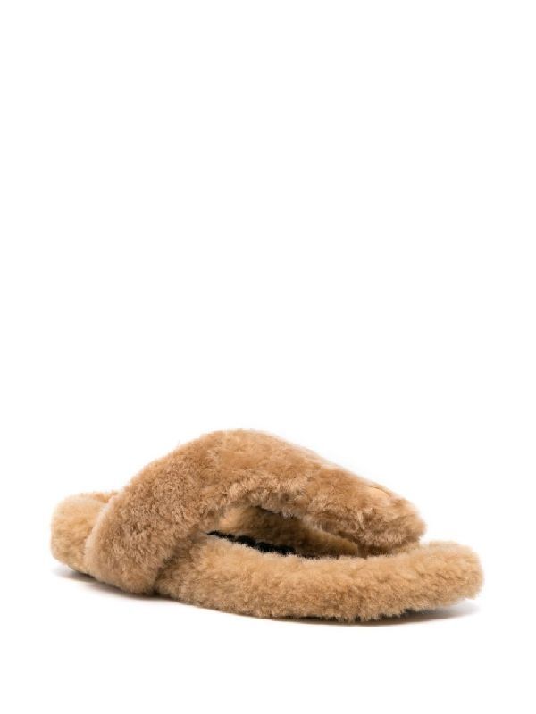 Shearling Ease Sandals