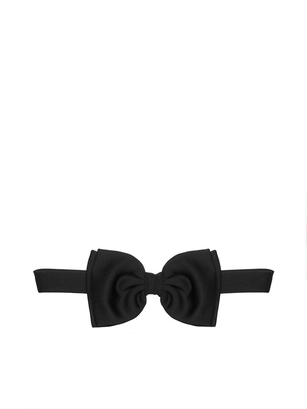 Bow Detail Wool Cashmere Bow Tie