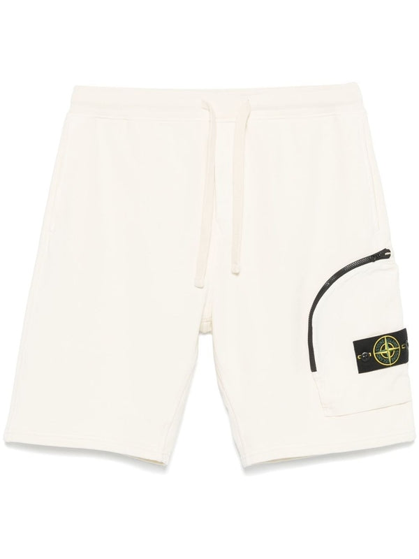 Wappen Patch Pocket Cotton Shorts