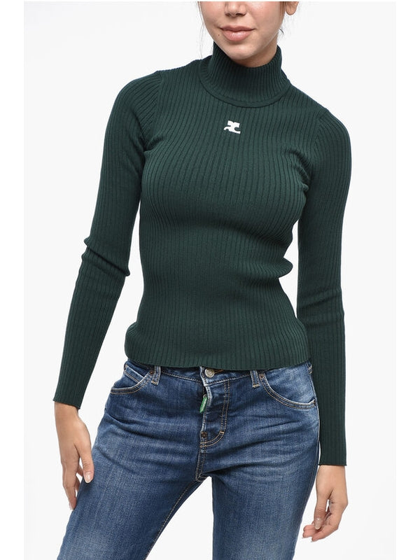 Courrèges Green Knitted