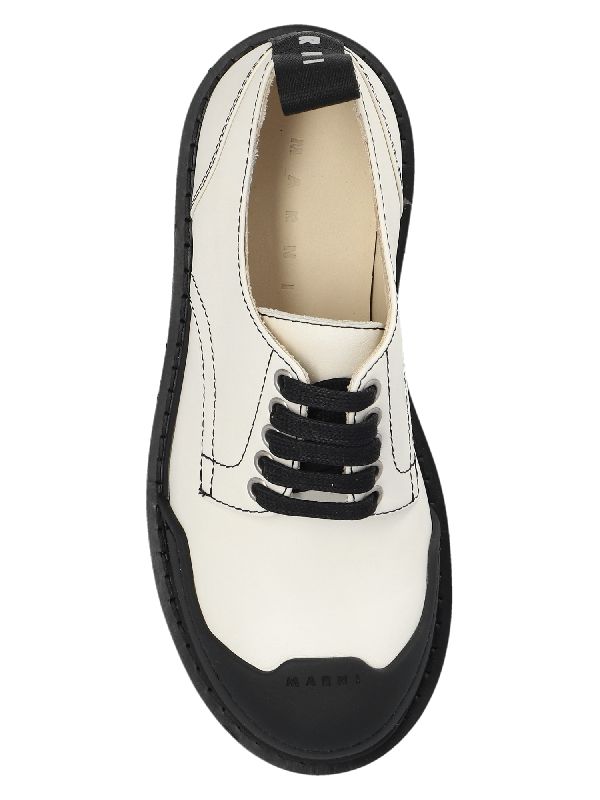 Leather Stitch
  Lace-up Shoes