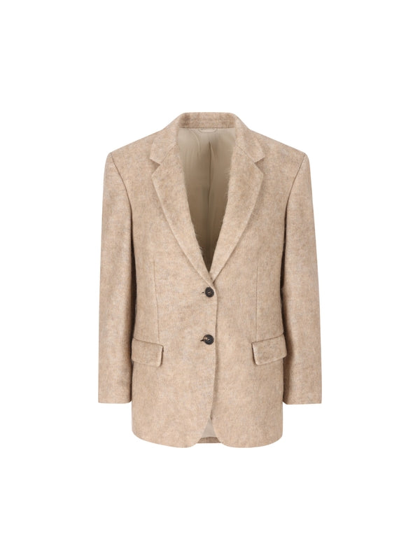 シングルモヘアウールテーラード
ジャケット